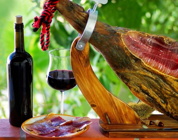 espagne-gastronomie-jambon-vin